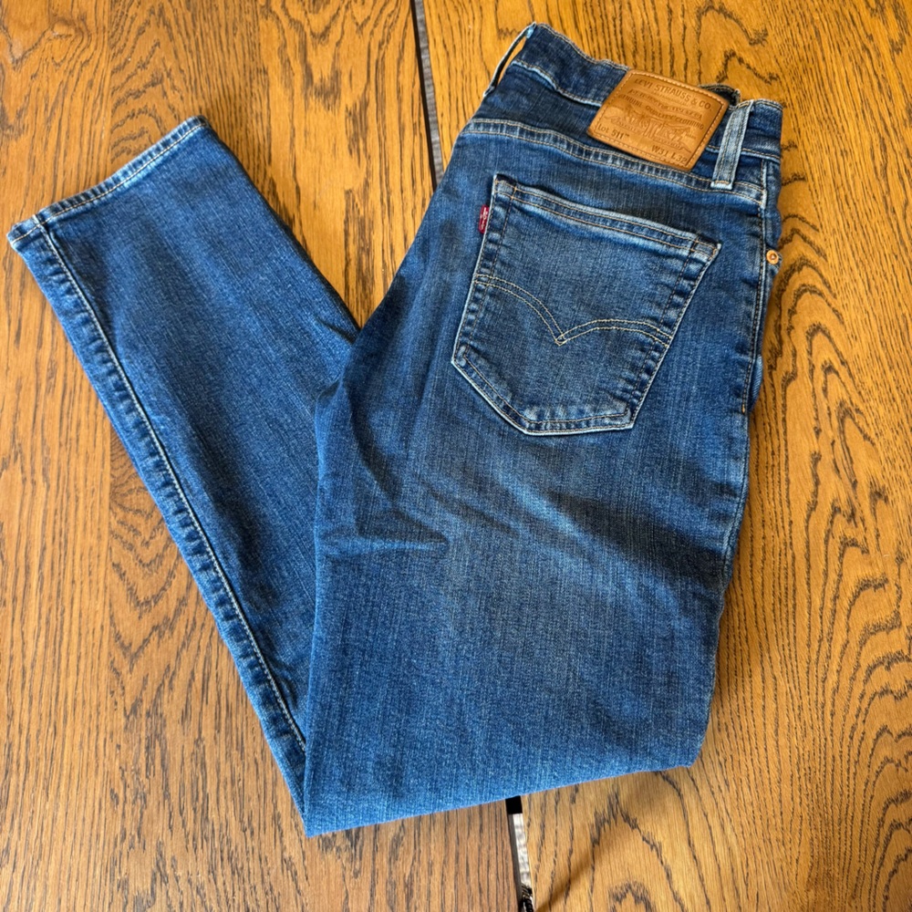 Levi's Dark Blue Straight Jeans vintage Premium‎ 511